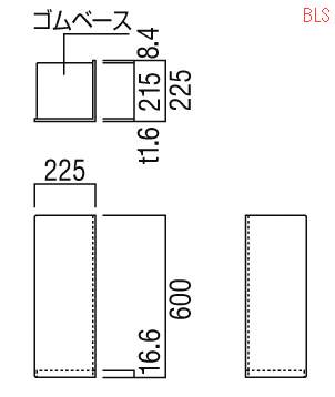 UFB-3S-2401・UFB-3F-2401の詳細図